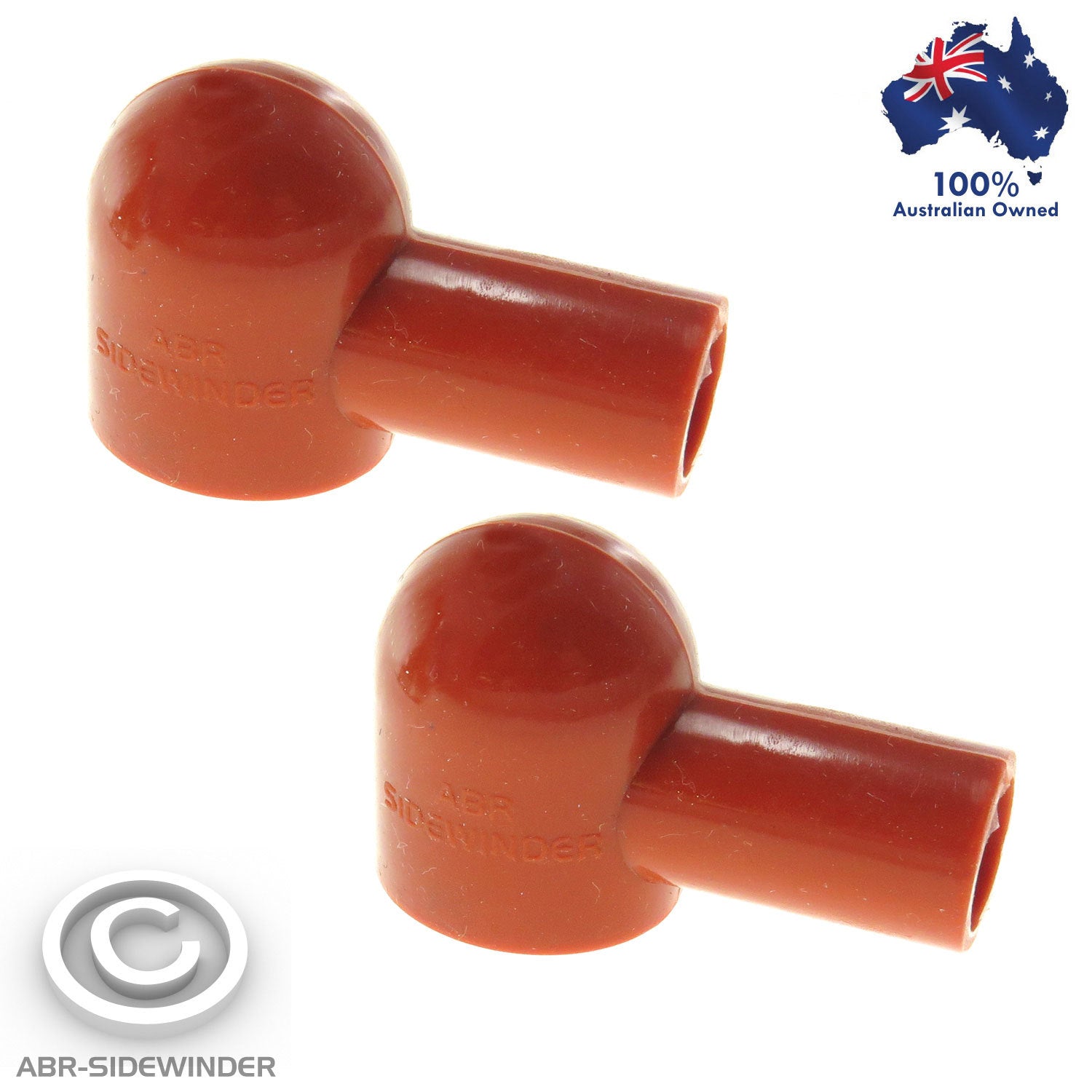 2x DUAL BATTERY ISOLATOR CABLE BOOT COVERS - ABR